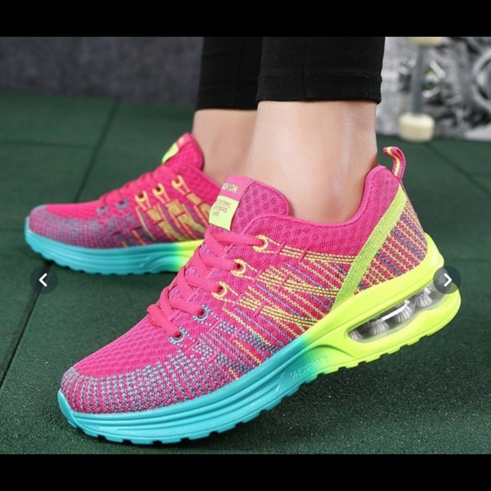 Women’s Pink New Cute Comfortable Running Sneakers